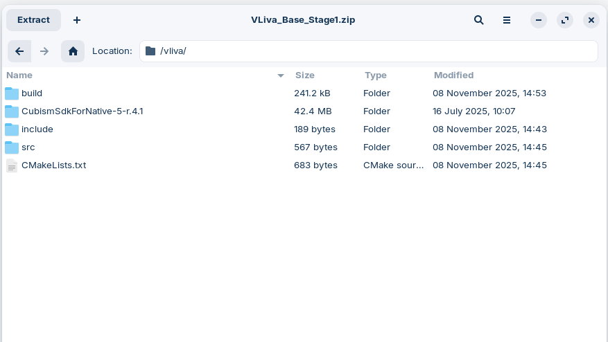 VLiva day 1 development screenshot